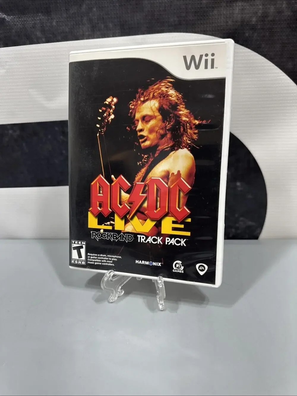 AC/DC Live: Rock Band Track Pack (Nintendo Wii) CIB COMPLETE & TESTED